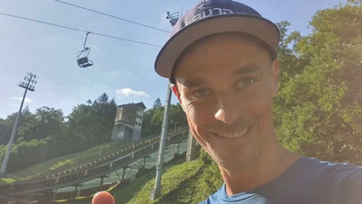 Piotr Żyła tryska humorem. Nie może doczekać się zimy 