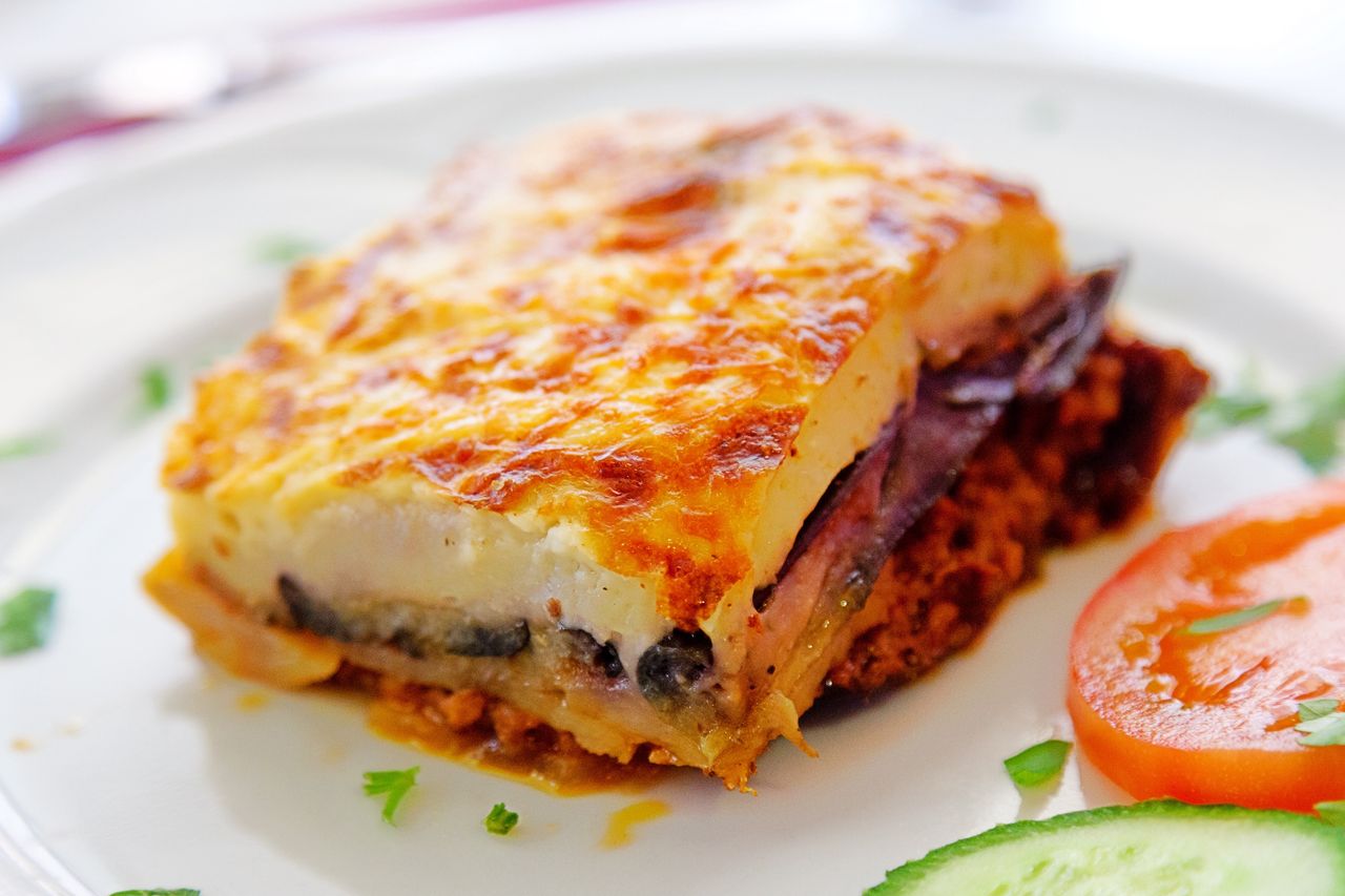 Greek moussaka - Delicious