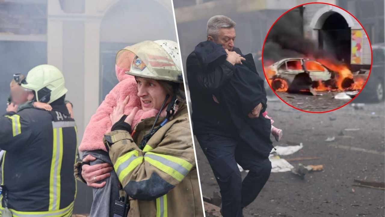 Dramatyczne doniesienia z Charkowa. Celem było przedszkole