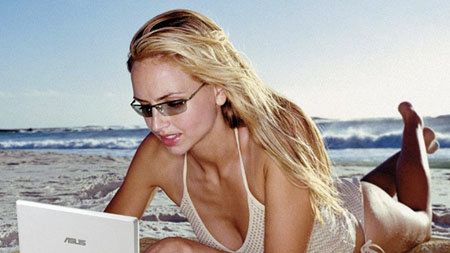 Asus Eee z ekranem dotykowym 1