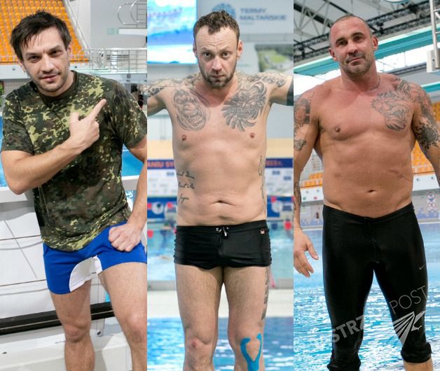 Celebrity Splash: Który z panów najlepiej prezentuje się bez koszulki? [WIDEO]