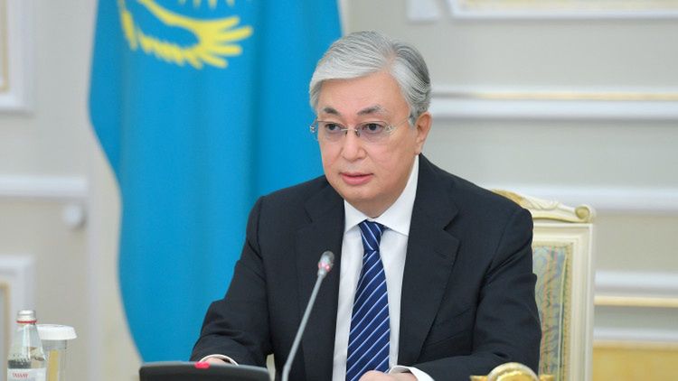 Prezydent Kazachstanu Kasym-Żomart Tokajew  