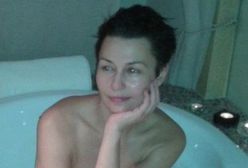 Anna Popek pluska się w...wannie