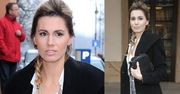 Smutna Popielewicz na konferencji sylwestra Polsatu