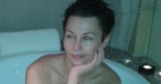 Anna Popek pluska się w...wannie