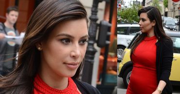 Kim Kardashian znowu w ciasnej sukience!