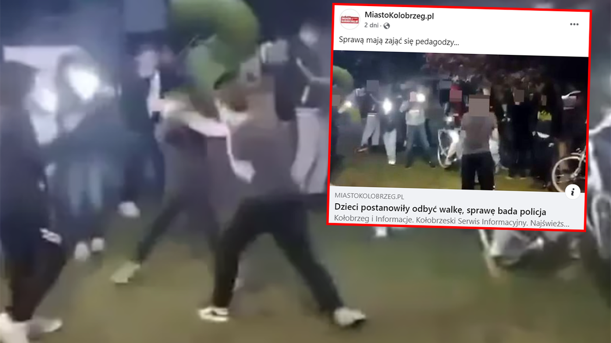 Skandaliczna bójka dzieci w Kołobrzegu. Będą konsekwencje