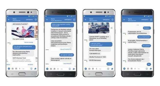 Warta uruchamia w aplikacji Messenger chatbot do sprawniejszej obsługi klientów