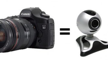 Canon 5D Mark II w roli ... kamerki internetowej 1
