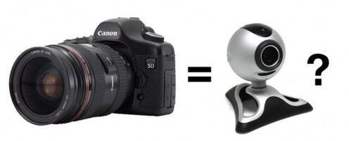 Canon 5D Mark II w roli ... kamerki internetowej
