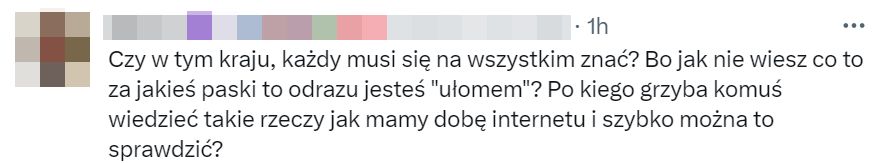 "Co oznaczają te paski?"