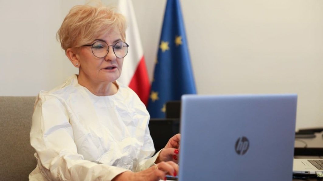 Wiceminister Iwona Michałek przedstawiła kilka zadań, które w najbliższym czasie chce zrealizować resort pracy	