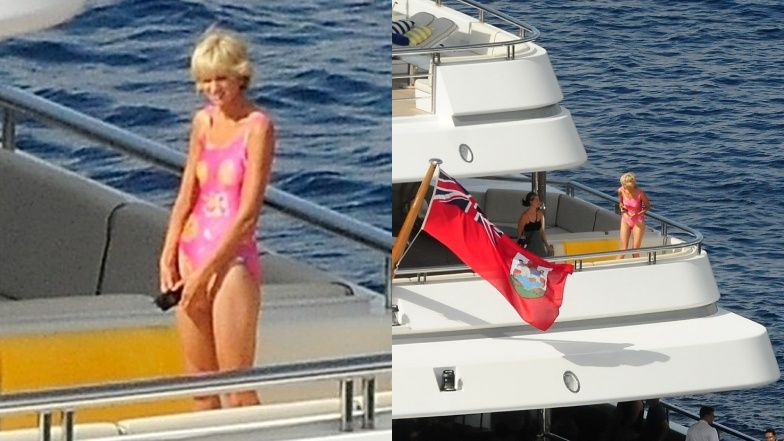 Elizabeth Debicki na planie "The Crown"