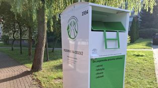 Suwałki: Nowe kontenery na tekstylia już pojawiły się w mieście. Mają ułatwić segregację