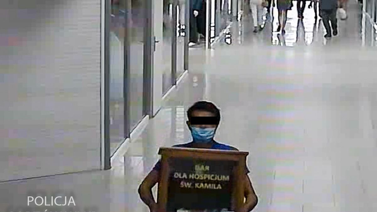 Policja zatrzymała podejrzanych o kradzież pieniędzy na hospicjum.