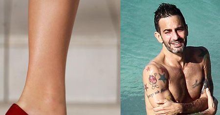 Marc Jacobs PRZYKLEJA buty modelkom!