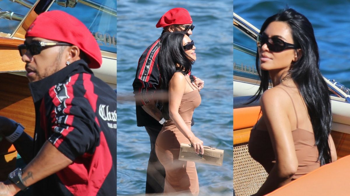 Kim Kardashian i Lewis Hamilton EMANUJĄ MIŁOŚCIĄ