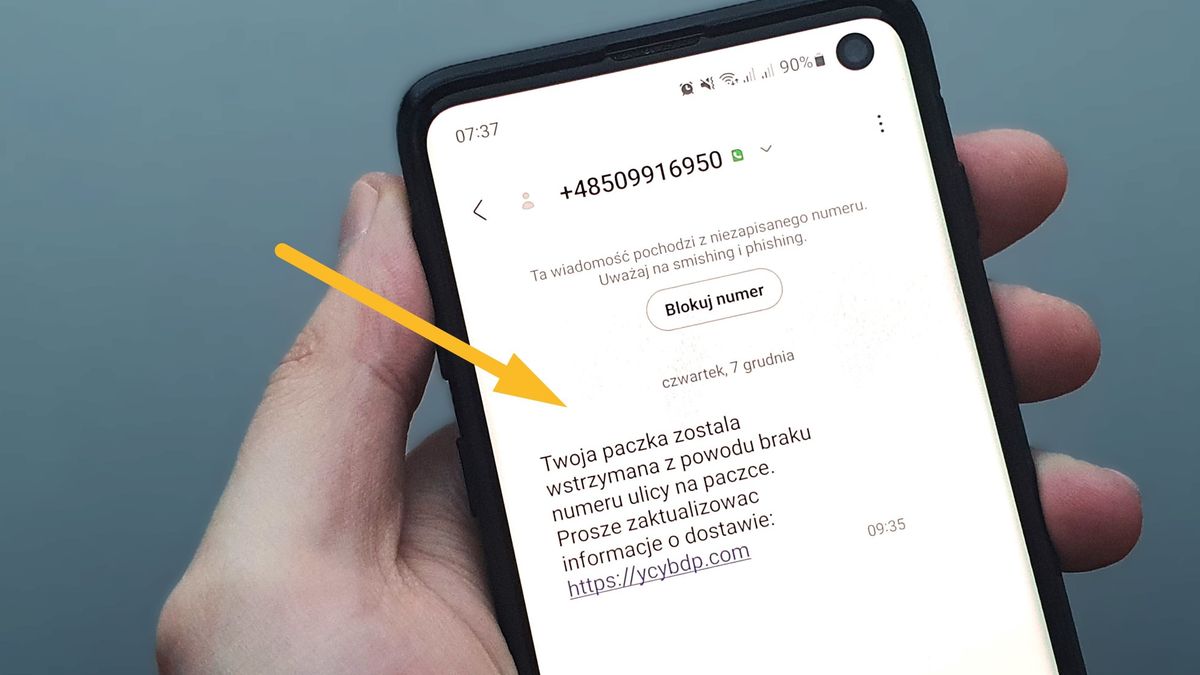 Uwaga na SMS-y z podejrzanych numerów