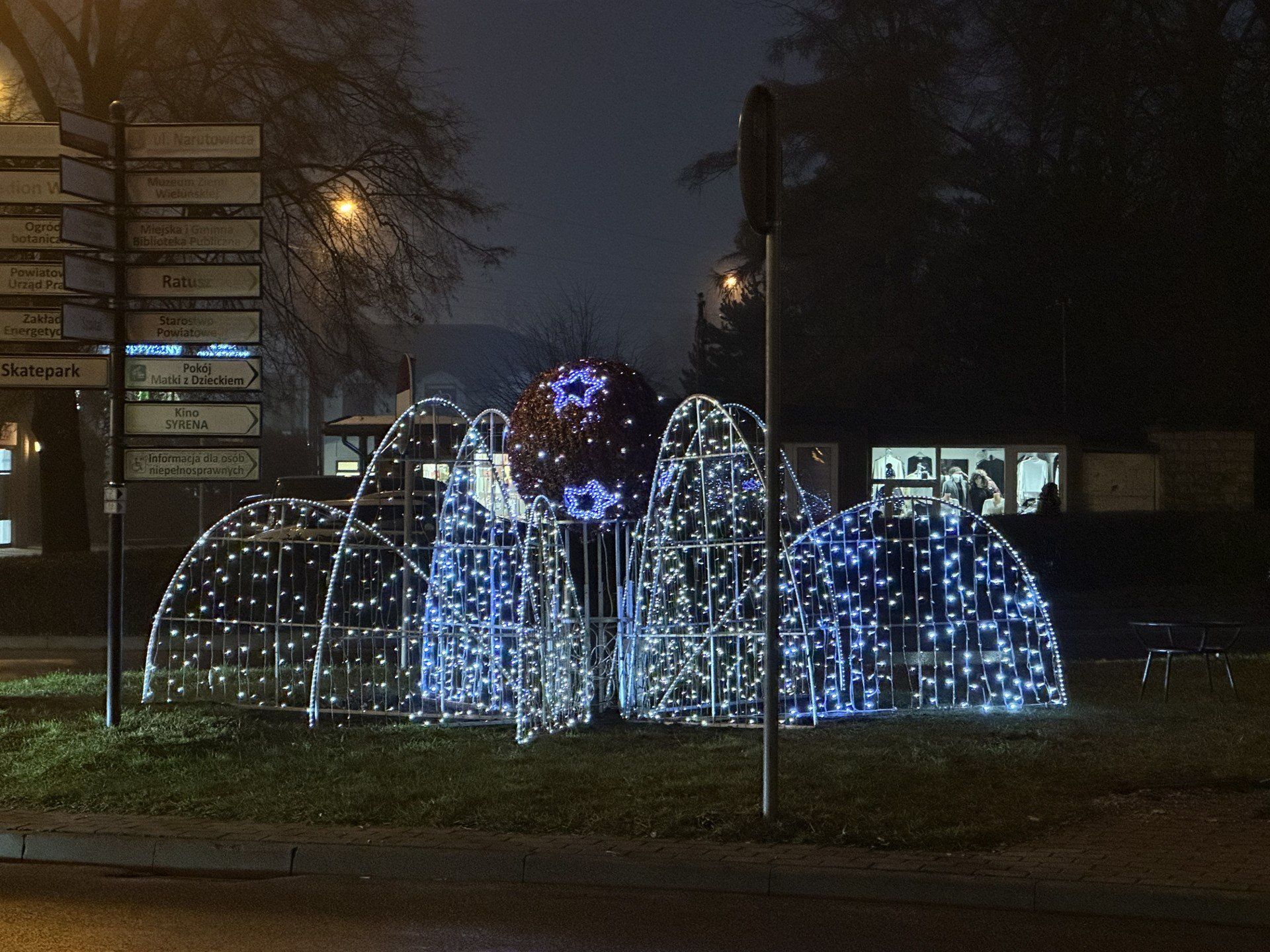 W centrum Wielunia zrobiło się klimatycznie