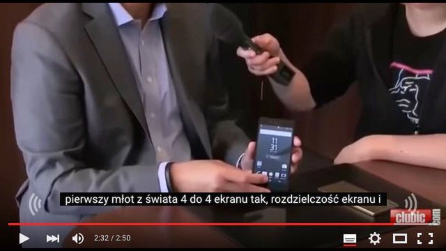 Xperia Z5 Premium na wideo. Wyświetlacz 4K potwierdzony! 2