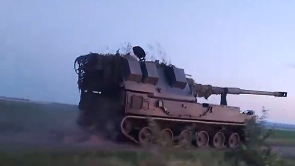 Polski AHS Krab rozpędzony do ponad 75 km/h