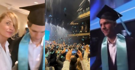 Aneta Kręglicka pęka z dumy. Jej syn ukończył prestiżową uczelnię we Francji. "Wysiłek CAŁEJ RODZINY" (FOTO)