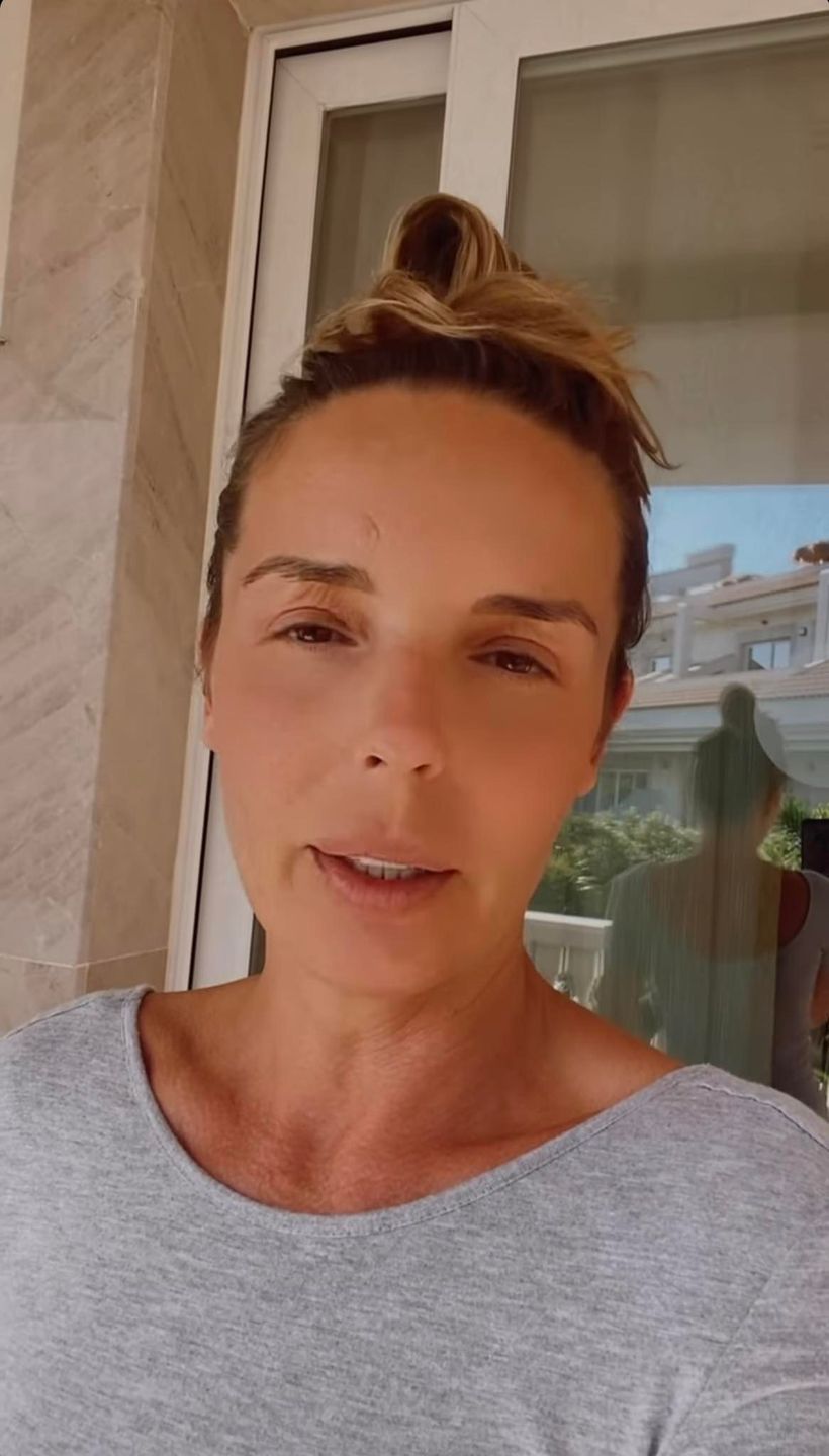 Agnieszka Włodarczyk odpowiada na uwagi internautek, że jest "POMARSZCZONA"