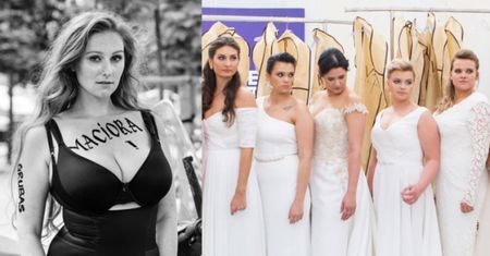 "Supermodelki Plus Size" pozują w bieliźnie na ulicy: "Jesteś piękna! Żadna maciora!"
