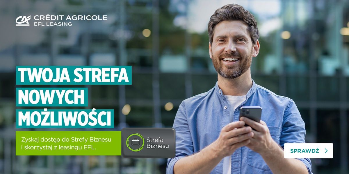 Co piąty użytkownik oferowanej przez Credit Agricole Bank Polska i Grupę EFL Strefy Biznesu to rolnik