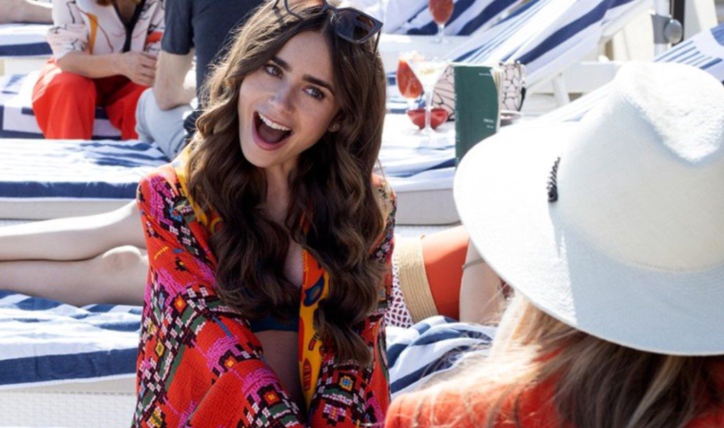 Lily Collins w "Emily w Paryżu"