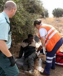 Rozruchy nielegalnych imigrantów w Afryce