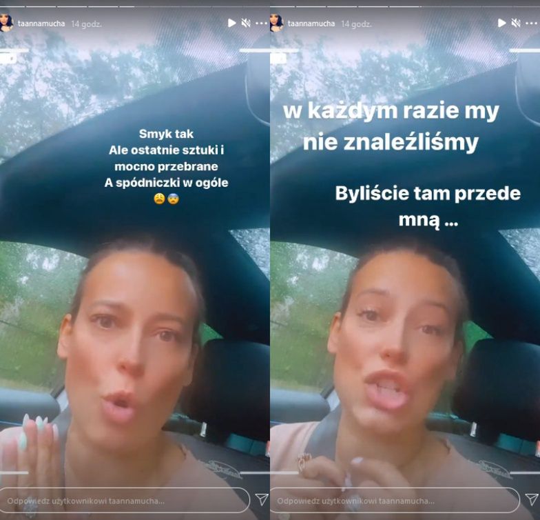 Anna Mucha ubolewa nad brakami w sklepach z odzieżą dziecięcą