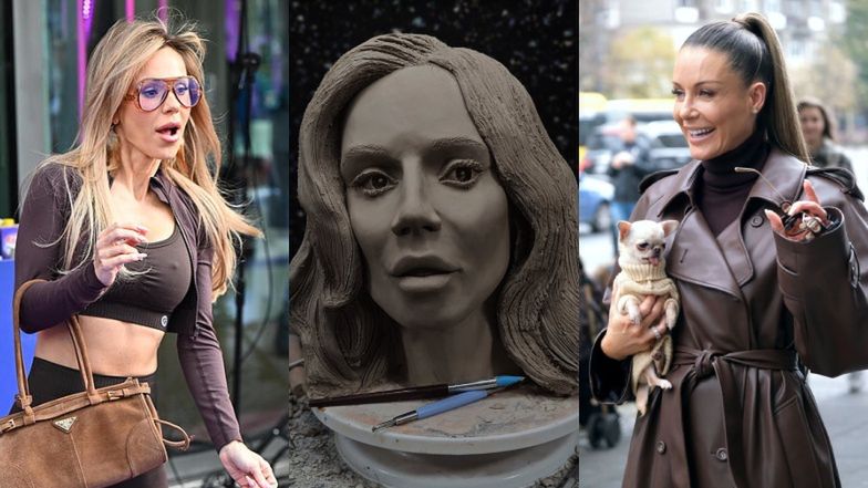 Którą ze znanych pań przedstawia gliniana rzeźba?