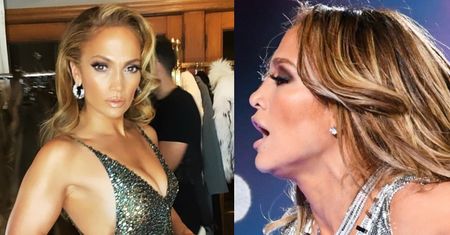 Oscary 2020: Seksowna Jennifer Lopez chwali się zgrabną figurą w powycinanej kreacji (FOTO)