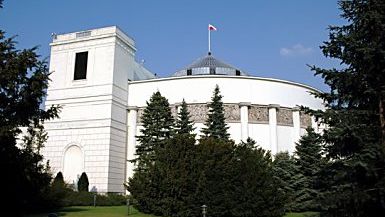 Budynek Sejmu przy ul. Wiejskiej