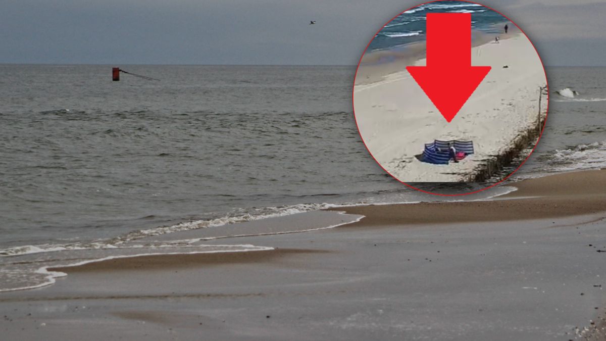 Tak było w piątek w Krynicy Morskiej.