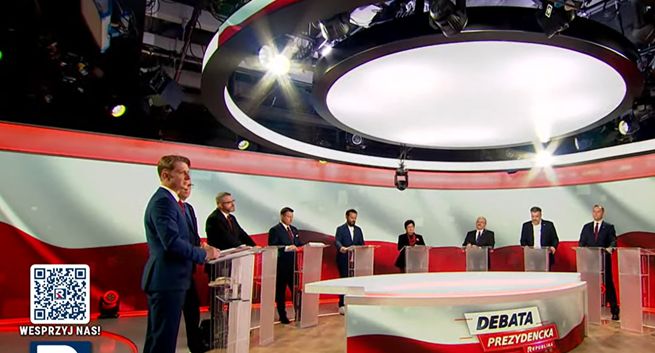 Rekordowe wyniki Republiki w dniu kolejnej debaty prezydenckiej