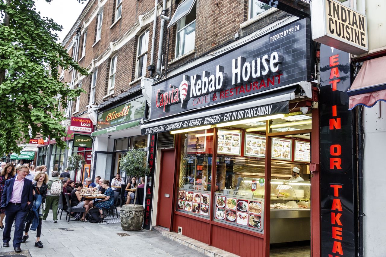 Kebab brytyjskiej sieci