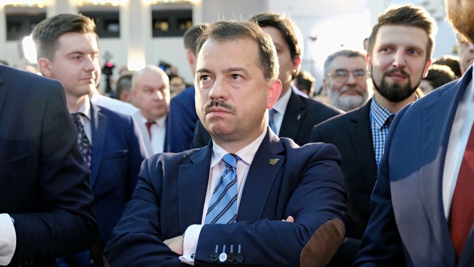 Wiecz�r wyborczy KonfederacjiFot. Bartosz Krupa/East News, 13.10.2019. Wybory parlamentarne 2019. Wieczor wyborczy Konfederacji Wolnosc i Niepodleglosc.
N/z: Artur ZawiszaBartosz Krupa