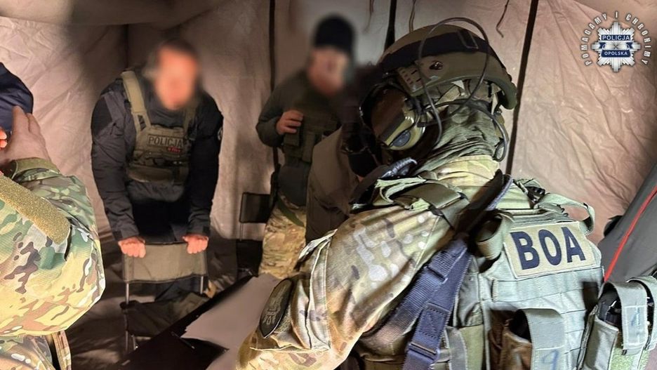 Działania policji w Namysłowie