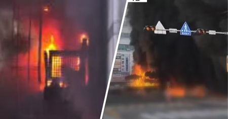 Pożar budynku w Korei Południowej. Wiele osób uwięzionych