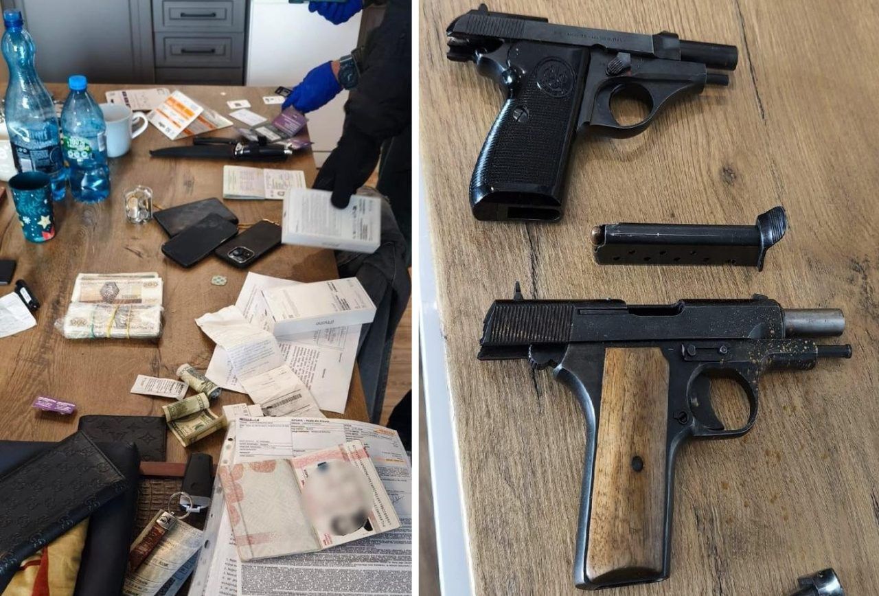 Zatrzymano 31-latka podejrzanego o napad na konwojenta. Drugi z zatrzymanych mężczyzn odpowie za nielegalne posiadanie broni