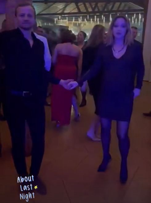 Marta i Paweł podczas sylwestrowej nocy 