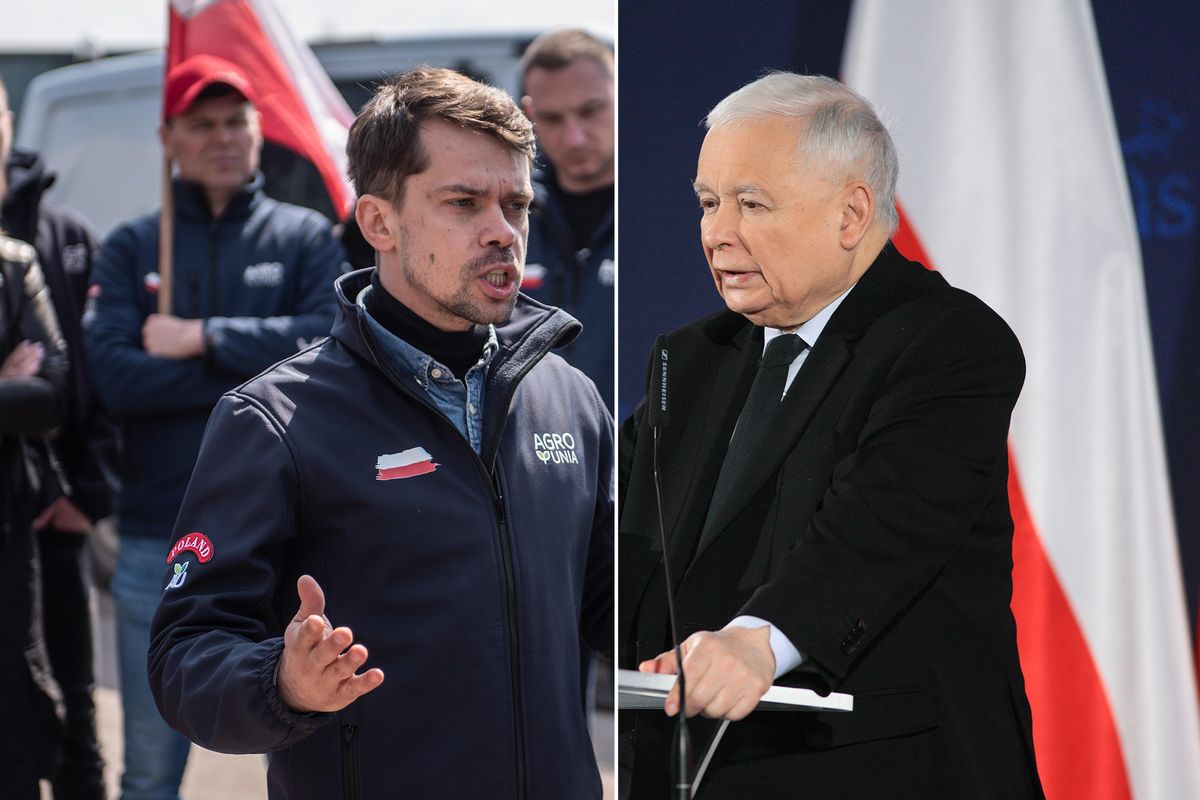 Michał Kołodziejczak, Jarosław Kaczyński