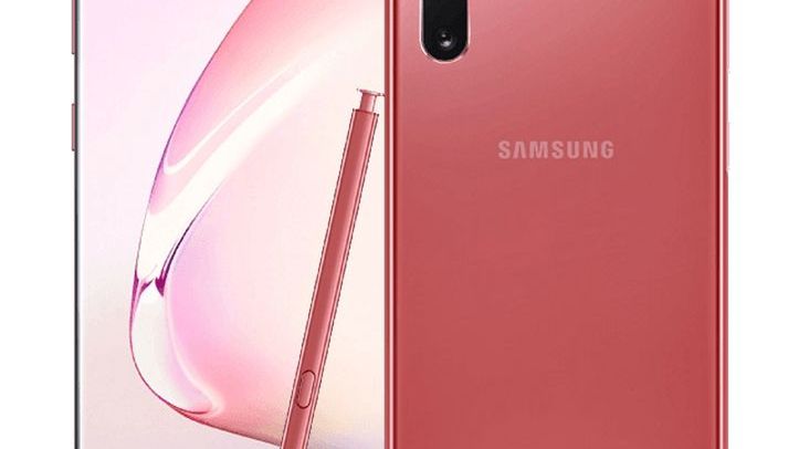 Samsung Galaxy Note10: różowa wersja na zdjęciach [#wSkrócie] 1