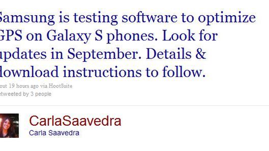 Masz kłopot z GPS w swoim Galaxy S? Samsung juz opracowuje rozwiązanie! 1