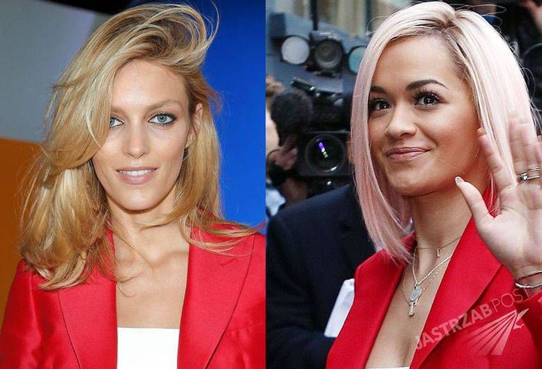 Anja Rubik w takim samym komplecie jak Rita Ora! Która wygląda w nim lepiej? Porównajcie! [zdjęcia]