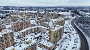 Grudziądz: Tak wygląda osiedle Lotnisko w zimowej odsłonie