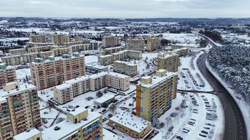 Grudziądz: Tak wygląda osiedle Lotnisko w zimowej odsłonie