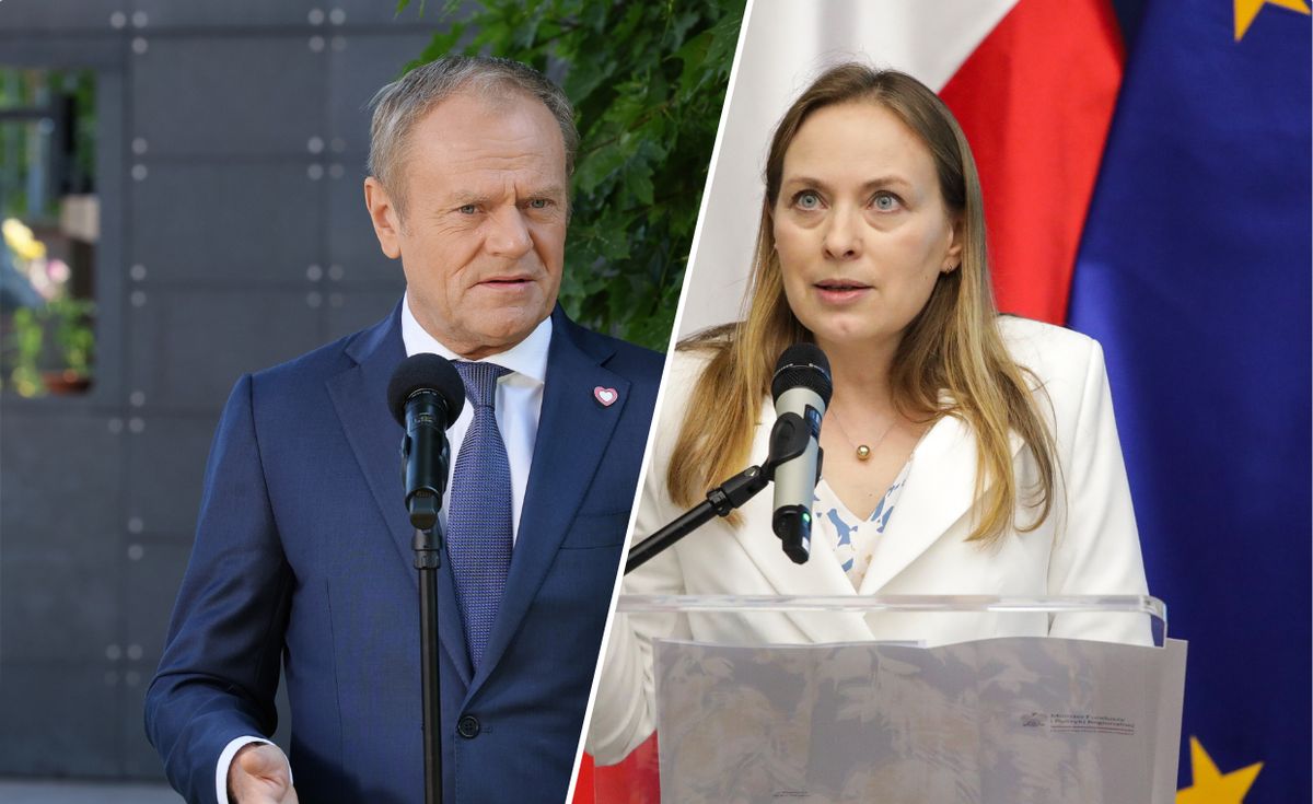 Donald Tusk i Katarzyna Pełczyńska-Nałęcz